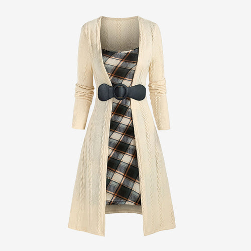 Ela™ Robe Pull Avec Détails