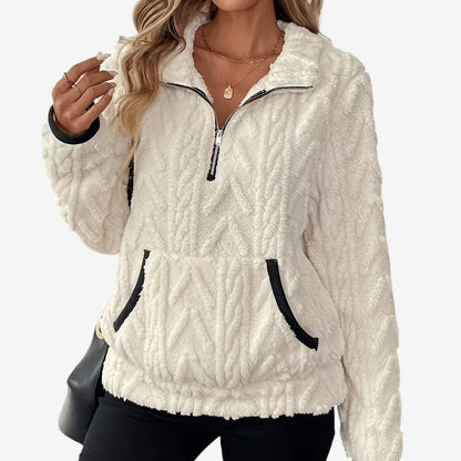 Annie™ Gilet Zippé Douillet