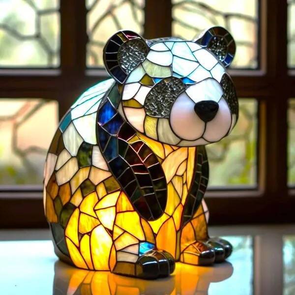 Rex - Lampe En Verre Multicolore