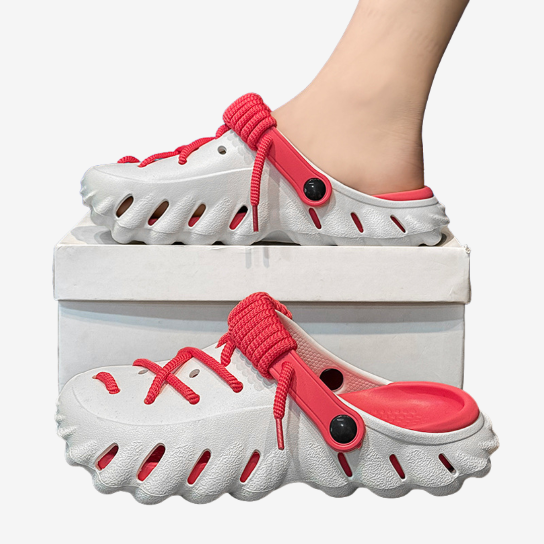 Amarine™ Sabots Tendance à Lacets