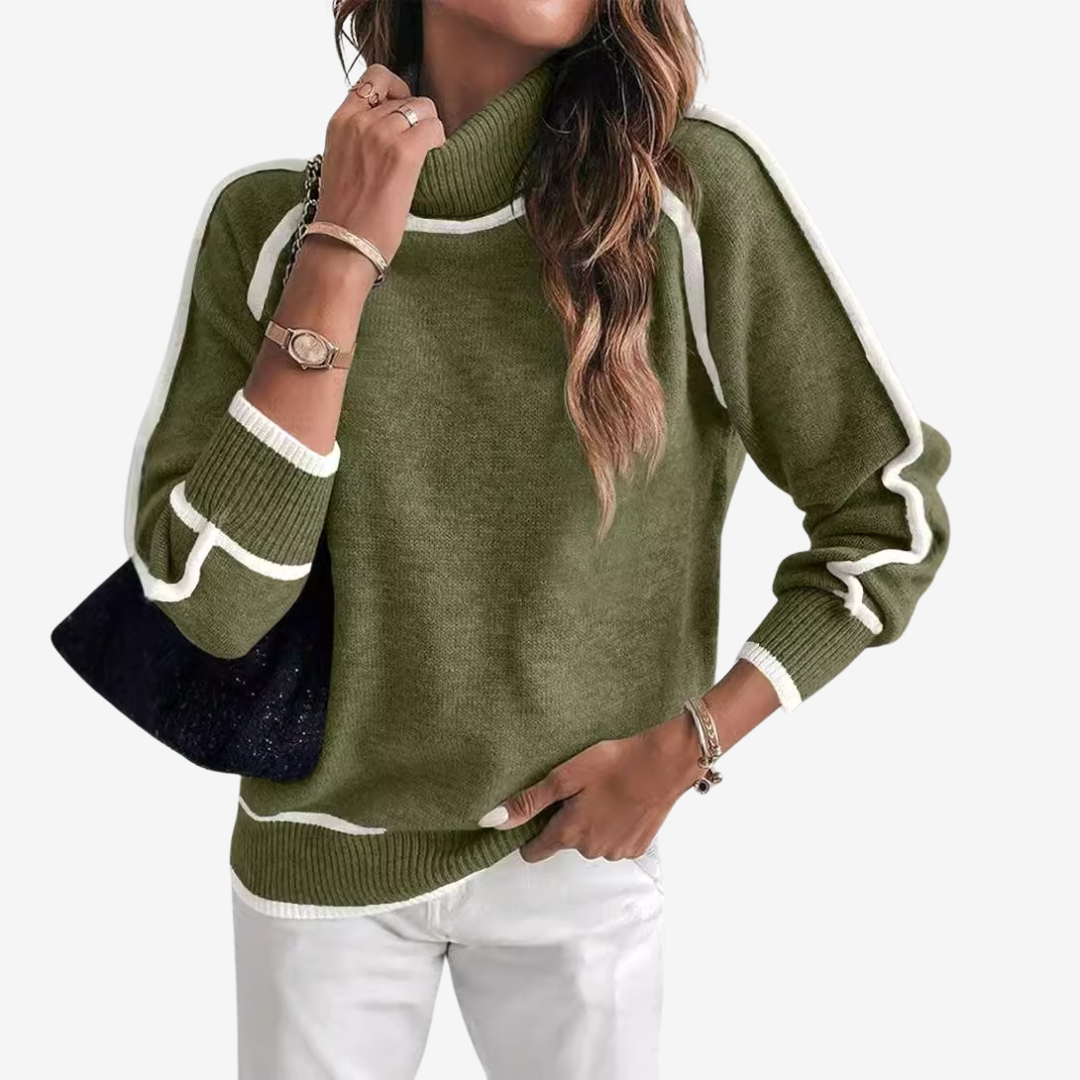 Christine™ Pull Col Montant