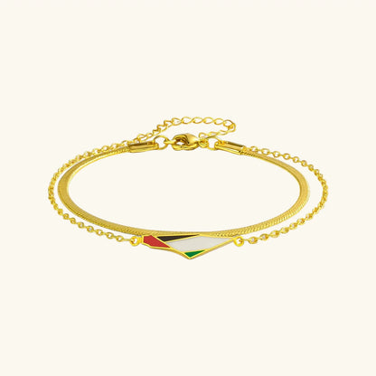 bracelet en chevrons Qamar Unity