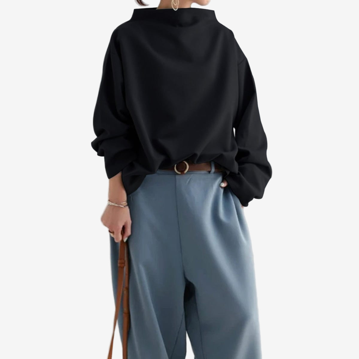 Elly™ Pull Court Décontracté