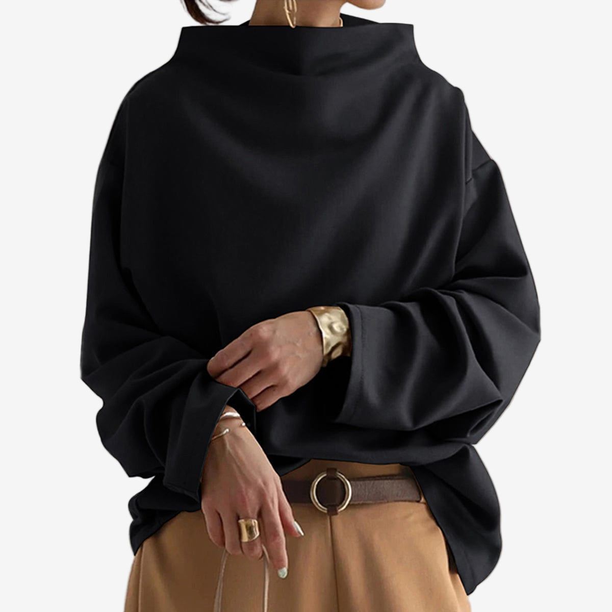 Elly™ Pull Court Décontracté