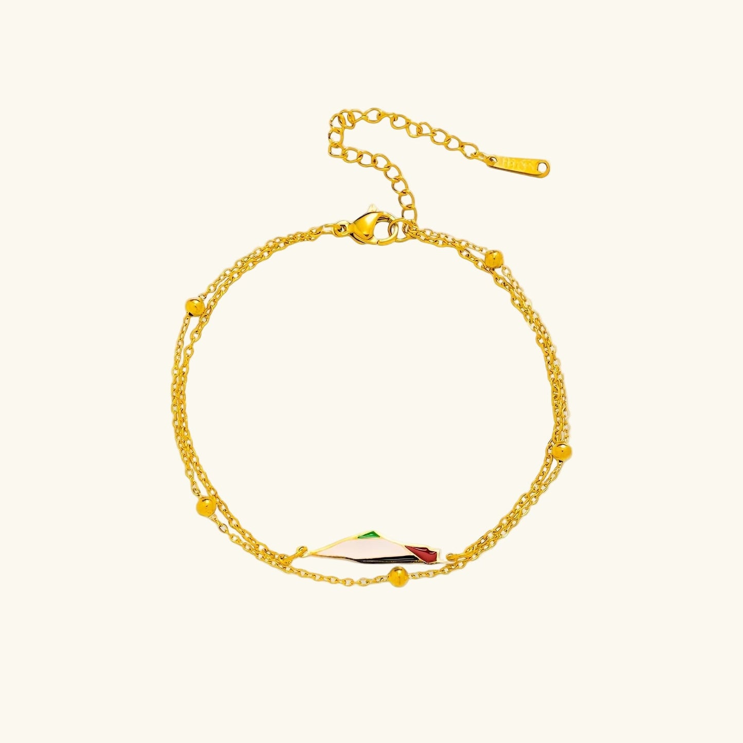 Bracelet Carte de la Palestine Qamar