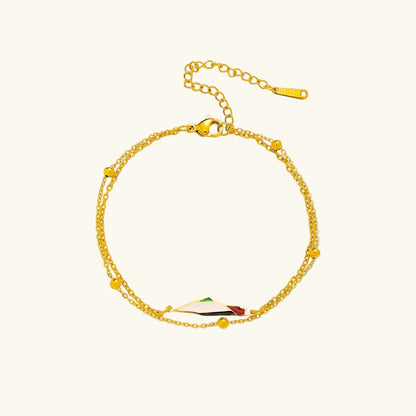 Bracelet Carte de la Palestine Qamar