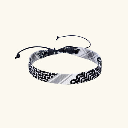 Bracelet Qamar Keffiyeh