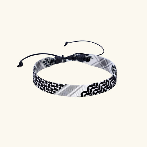 Bracelet Qamar Keffiyeh
