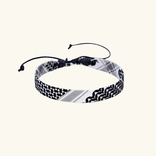 Bracelet Qamar Keffiyeh