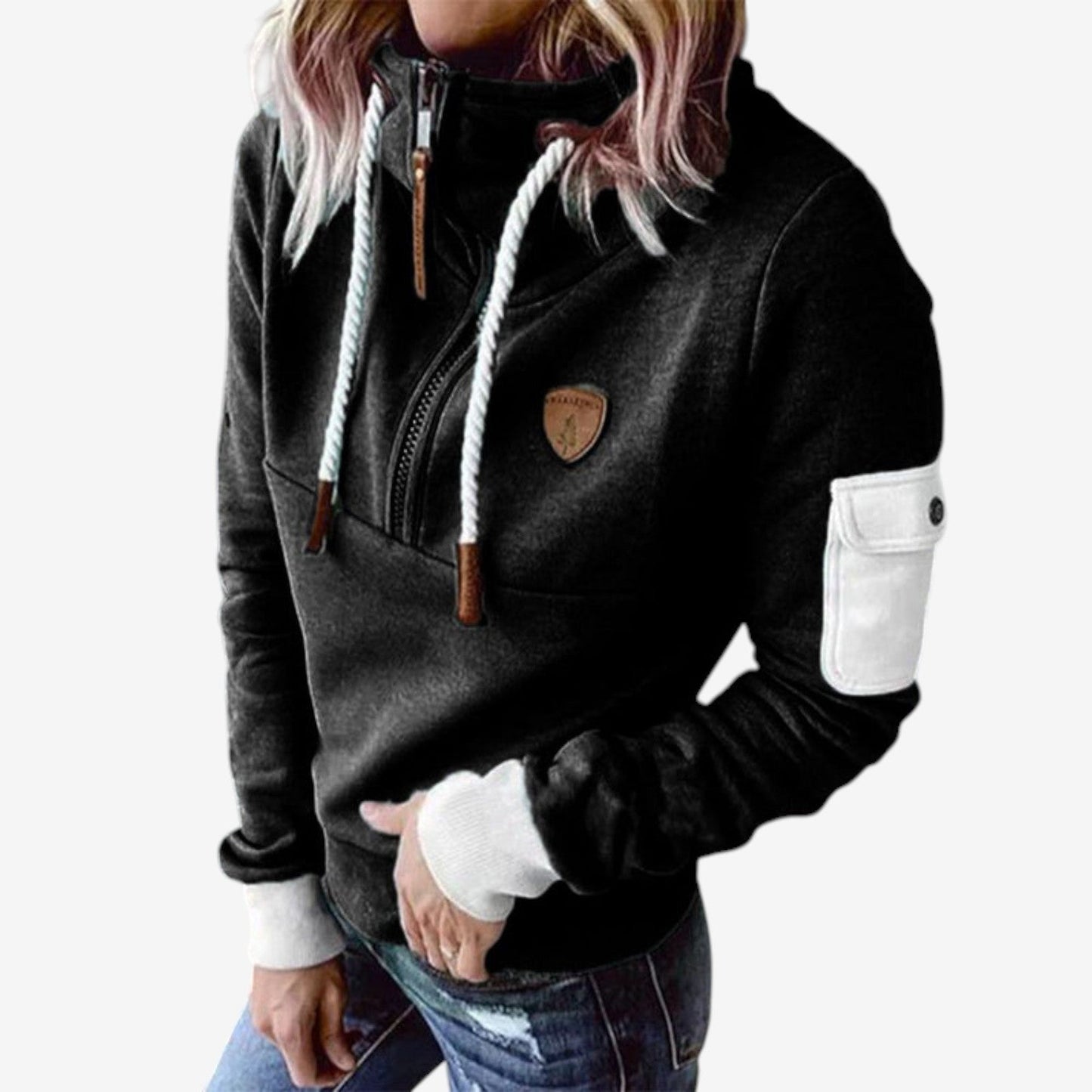 Séverine™ Sweat à Capuche Douillet