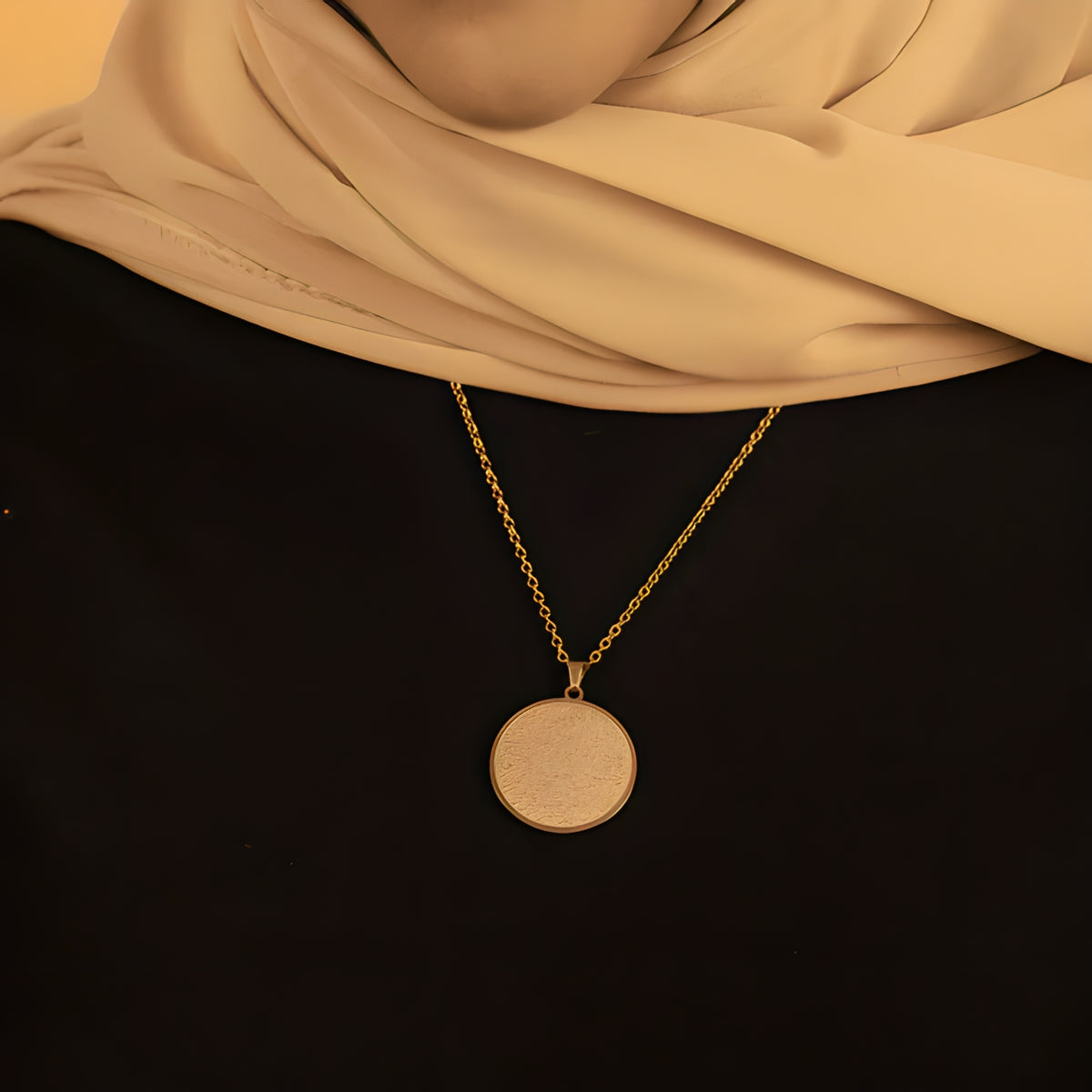 Collier rond Ayatul Kursi