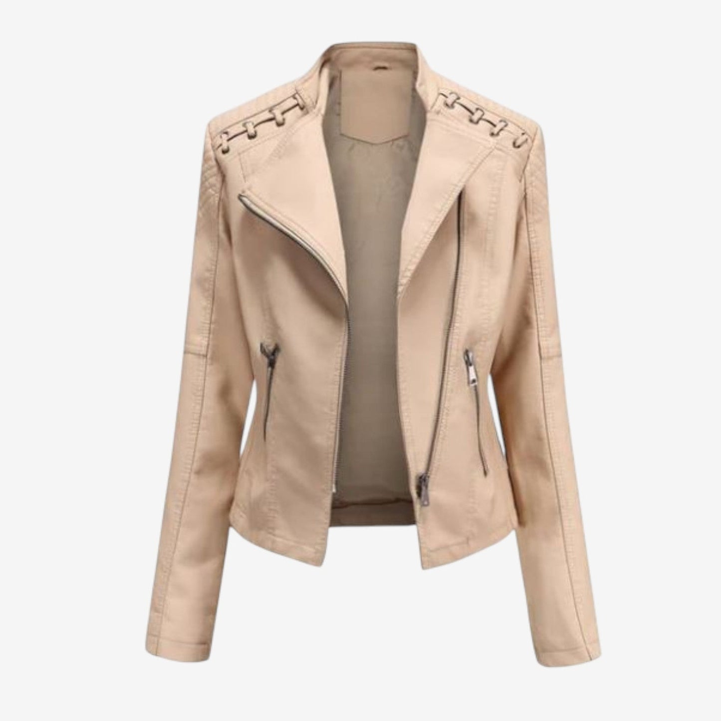 Fleur™ Veste Motard Courte